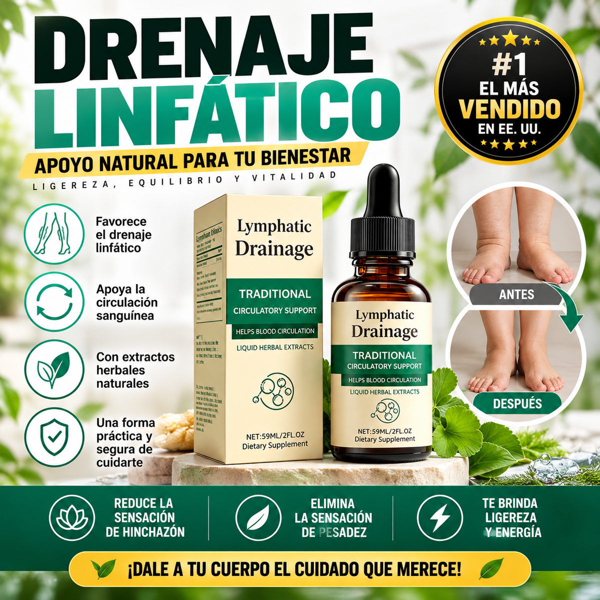LINFAVITA | Extractos Herbales Líquidos